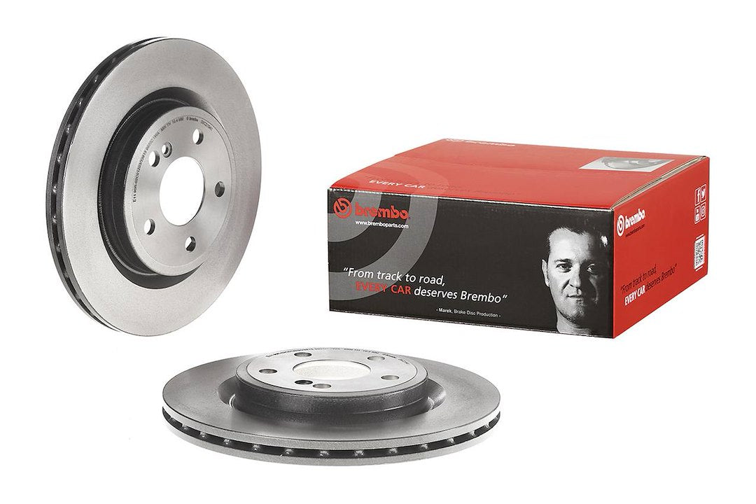 Product of Brembo 09C21941C02 Vented 1 Piece Brake Rotor 