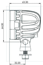 Tyri Off-Road Lights Blu-112-1 Work Light||blu-112-1_6.Jpg||91||tyrblu1121||2265303