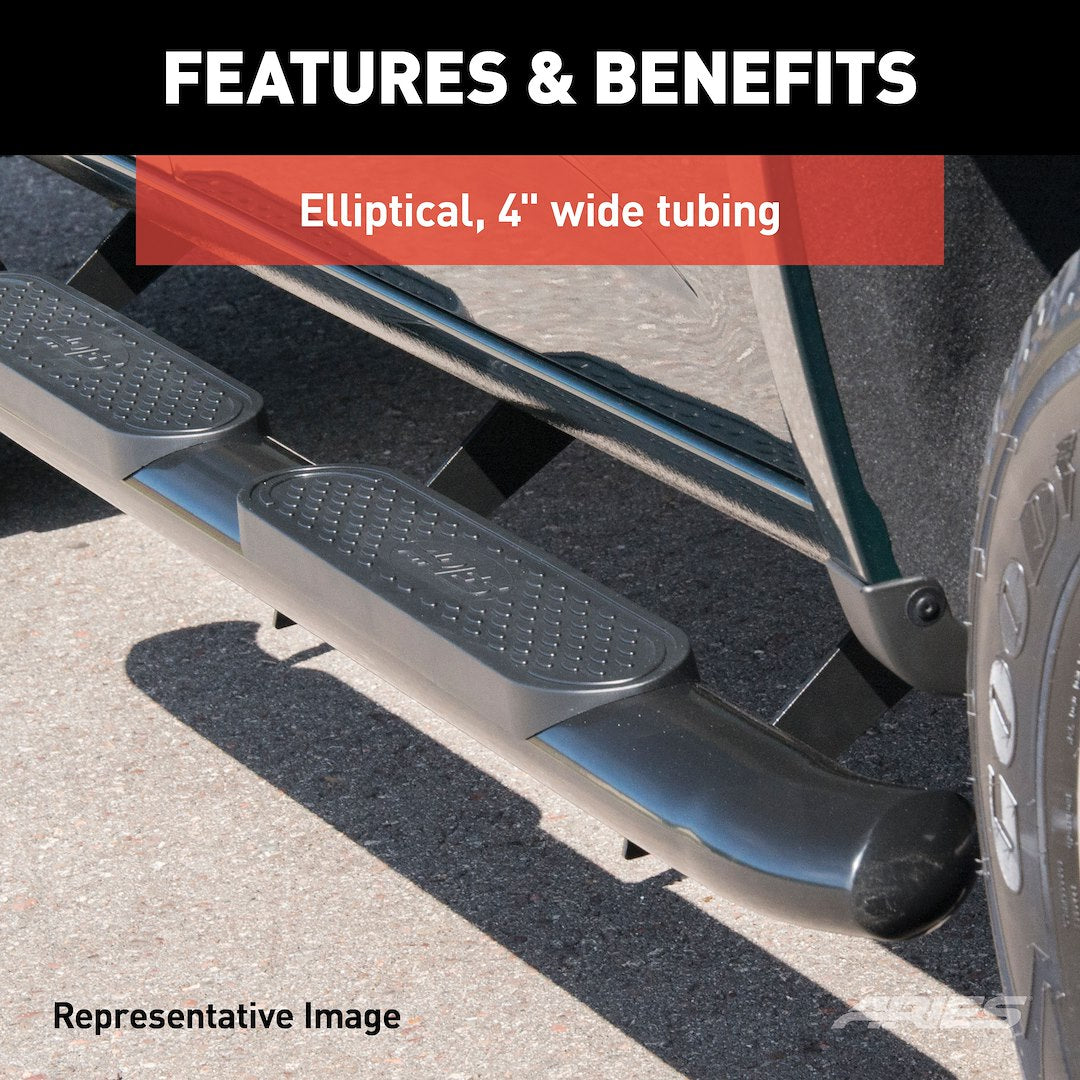 Product of Aries S225040 Nerf Bar With Surface Steps 