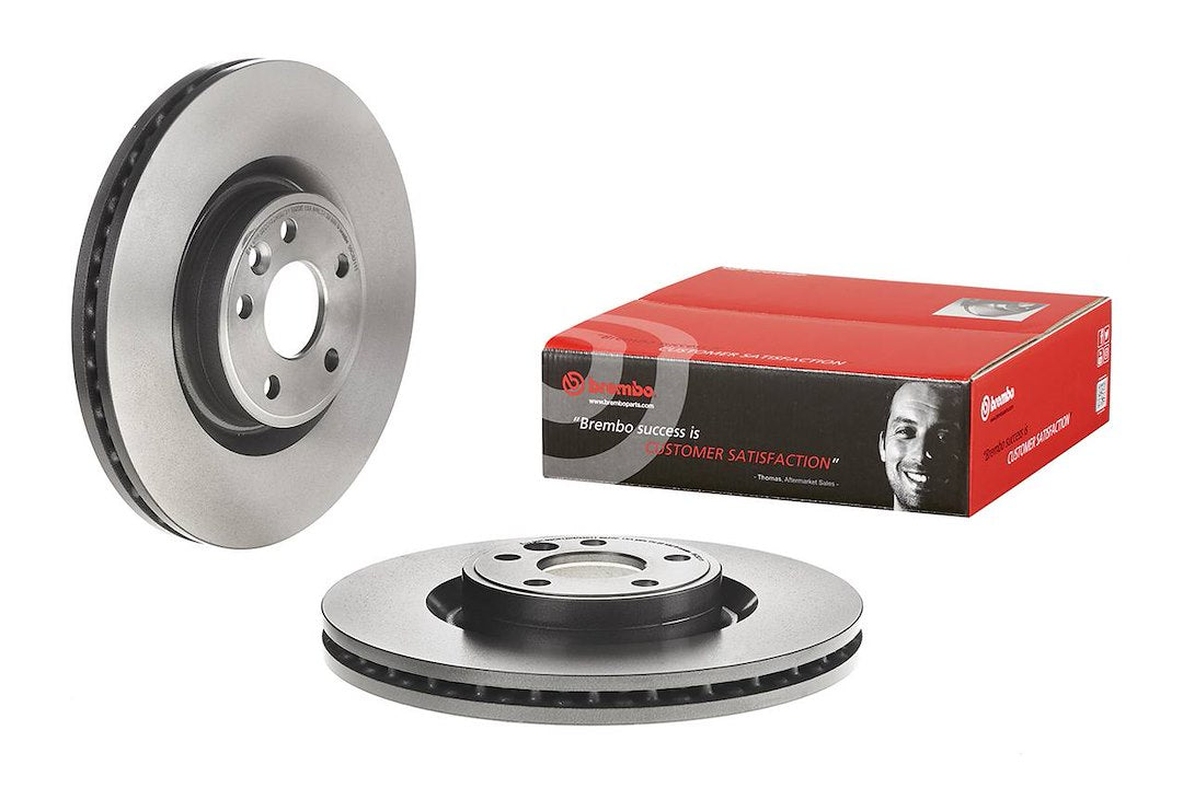 Product of Brembo 09C82111C02 Vented 1 Piece Brake Rotor 