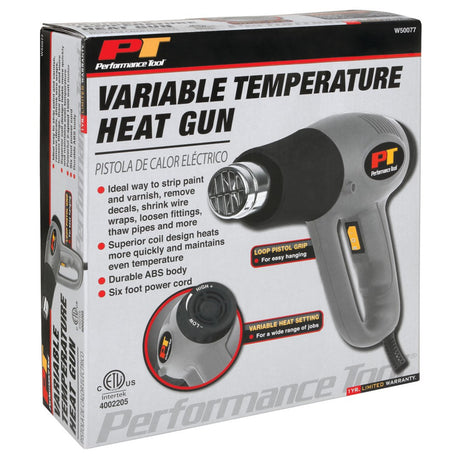 Performance Tool W50077 Heat Gun||w50077_1.Jpg||86||ptlw50077||1593913