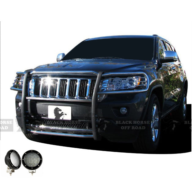 Product of Black Horse Offroad 17A080202MSS-PLFB Grille Guard  