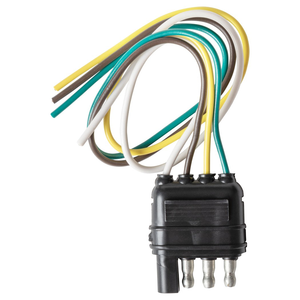 Product of Hopkins MFG 48105 Trailer End 4 Flat Trailer Wiring Connector 