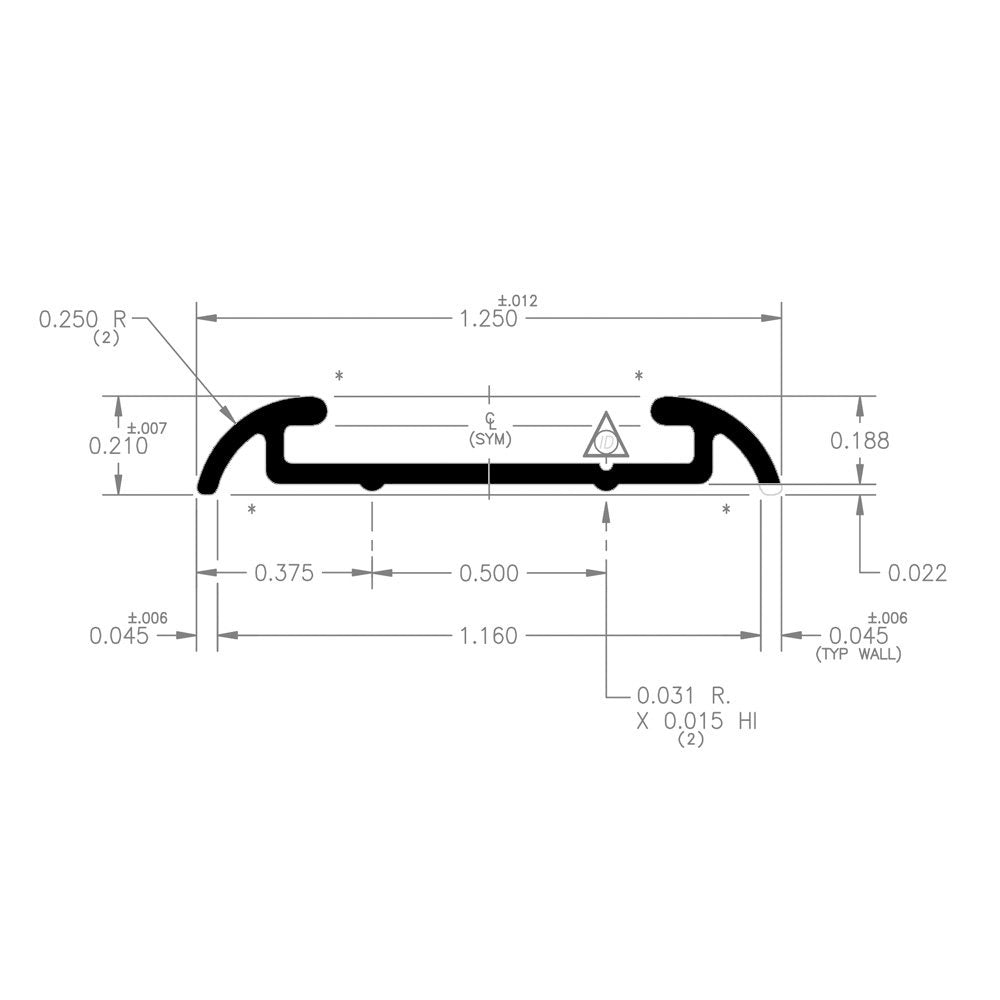 Ap Products 021-54601-16 Trim Molding||021-54601-8_2.Jpg||87||a1w0215460116||1477119