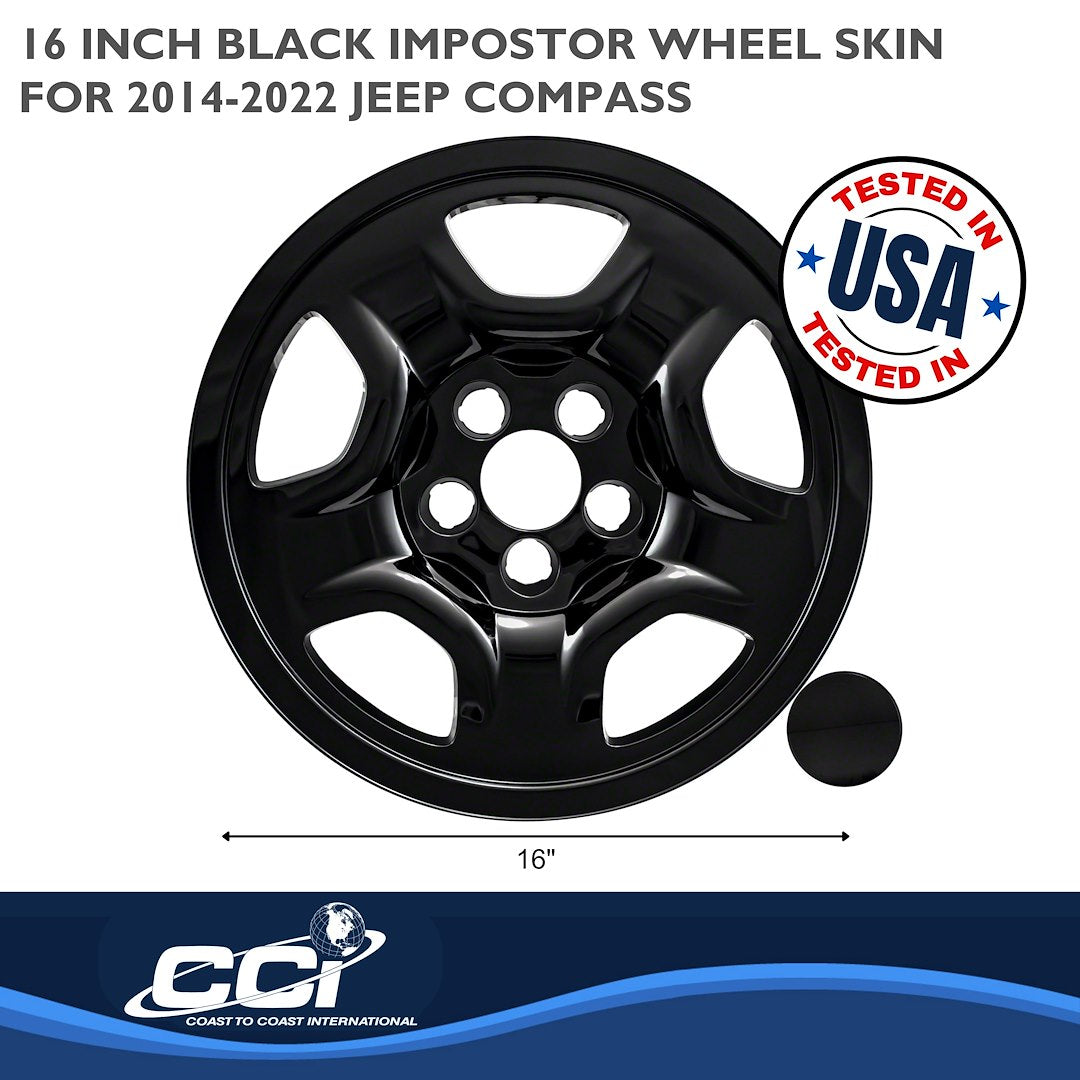 Product of Coast To Coast IWCIMP97BLK Black Set Of 4 