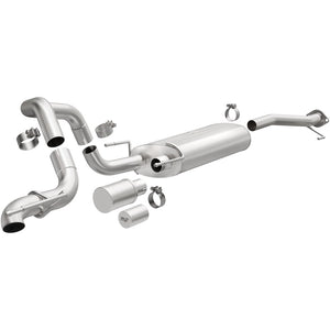 Product of Magnaflow Performance 19546 Overland Series Cat-Back System Single Exhaust System Kit 
