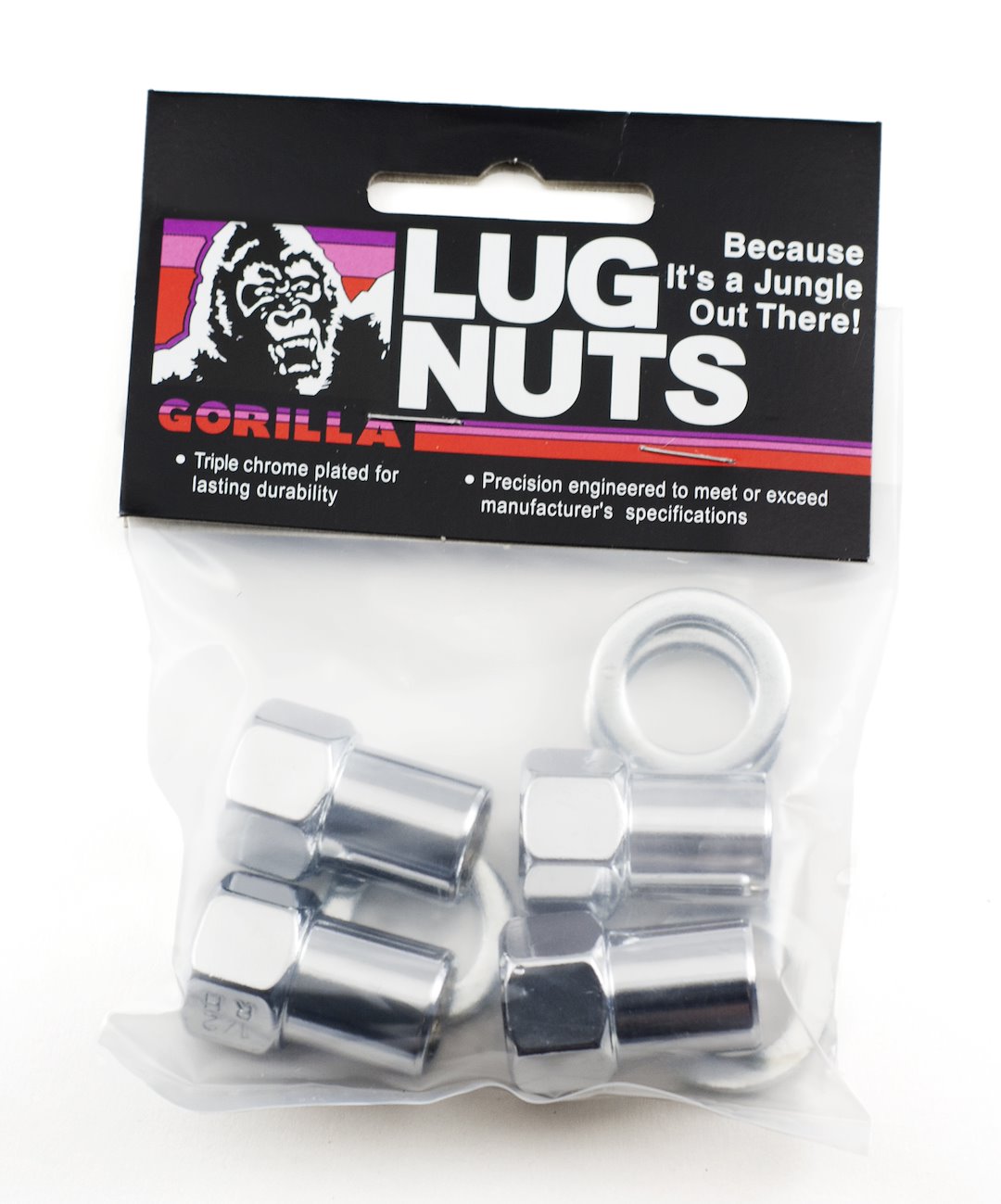 Product of Gorilla 73077B Standard Mag Open End Mag Shank 7/16x20 Lug Nut 
