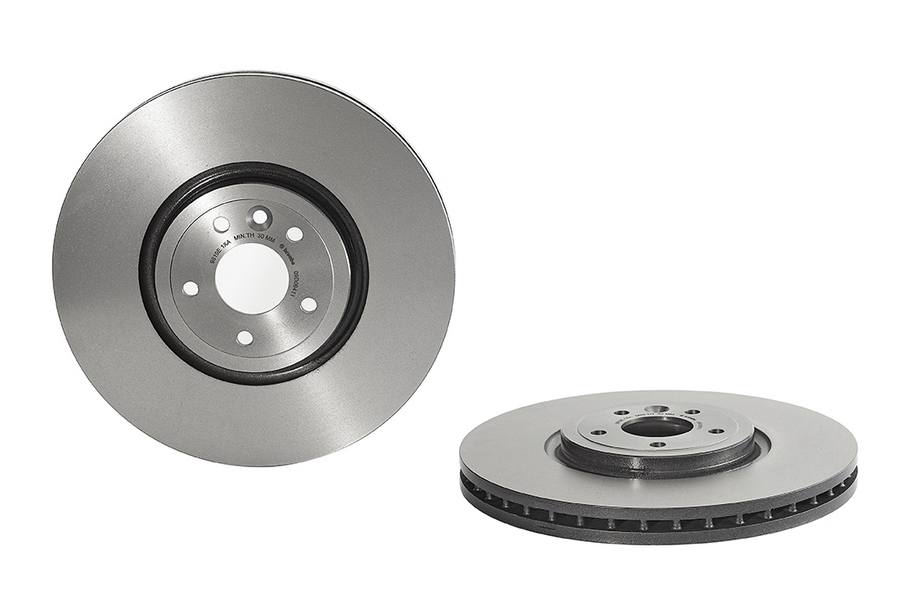 Product of Brembo 09D06411C02 Vented 1 Piece Brake Rotor 