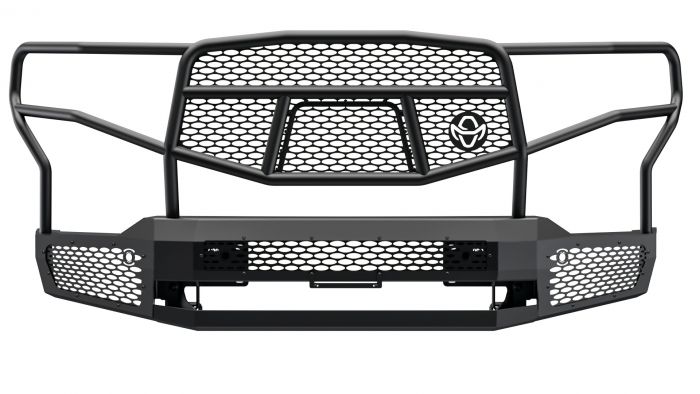 Product of Ranch Hand MFC201BM1 Midnight Series Steel Matte Bumper 