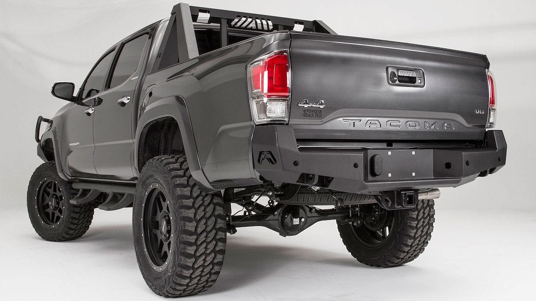 Product of Fab Fours TT16-W3651-1 Premium Steel Powder Coated Bumper 