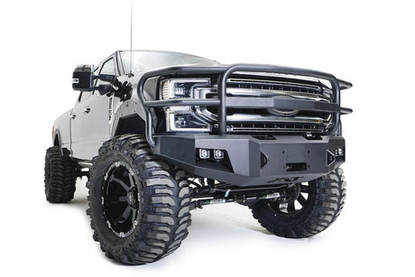 Product of Fab Fours FS17-A4160-1 Premium Steel Powder Coated Bumper 