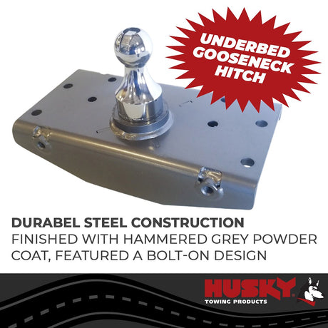 Product of Husky Towing 33205 Under-Bed Gooseneck Trailer Hitch - 35000 Pound 