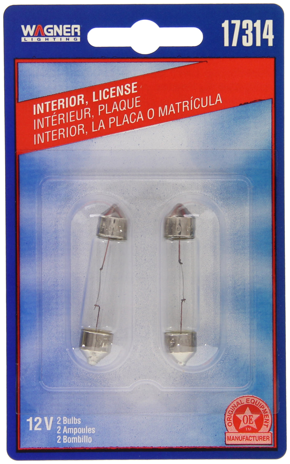 Wagner Lighting Bp17314 Dome Light Bulb||bp17314_P02_Pkg.Jpg||94||w31bp17314||1054450
