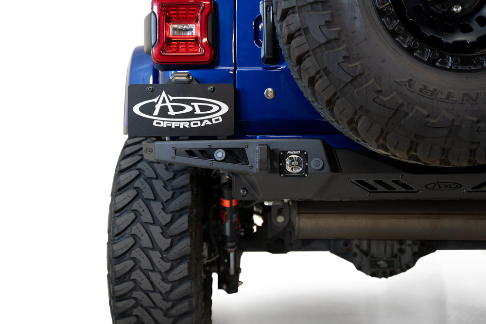 Product of Addictive Desert Designs R960181280103 Stealth Fighter Steel Powder Coated Bumper 