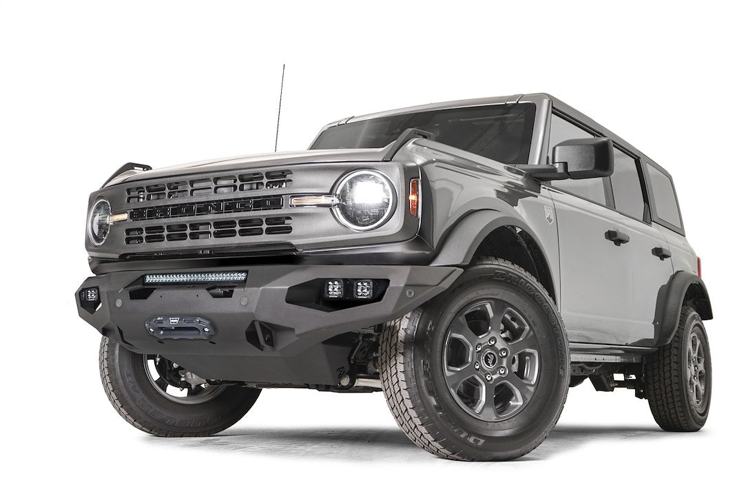 Product of Fab Fours FB21-X5251-1 Matrix Series Steel Matte Powder Coated Bumper 