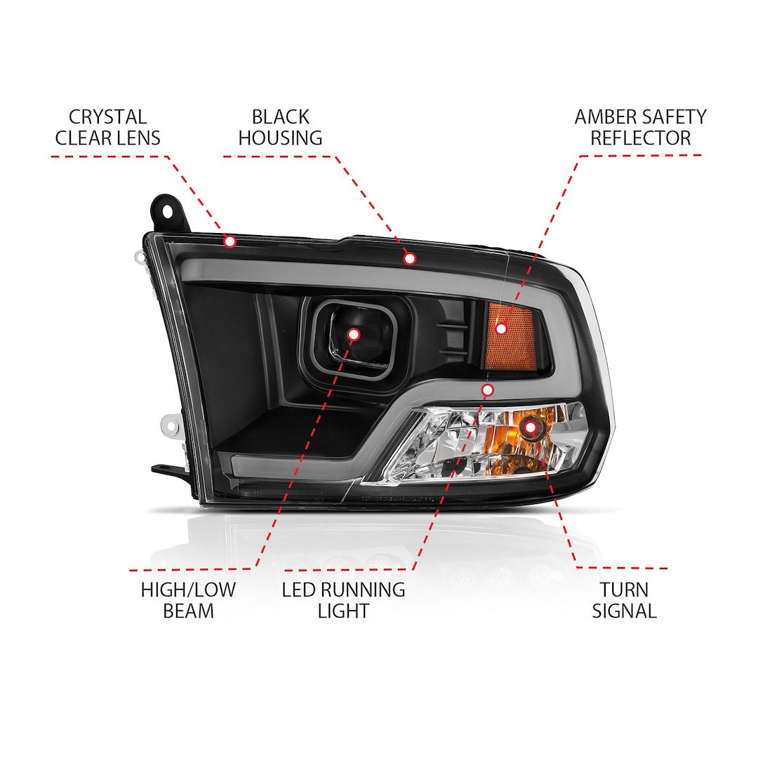 Product of Anzo Usa 111404 Headlight Assembly