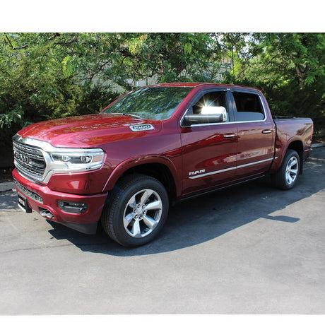 Product of Westin Automotive 72-35432 Wade Wind Deflectors Outside Channel Rainguard 