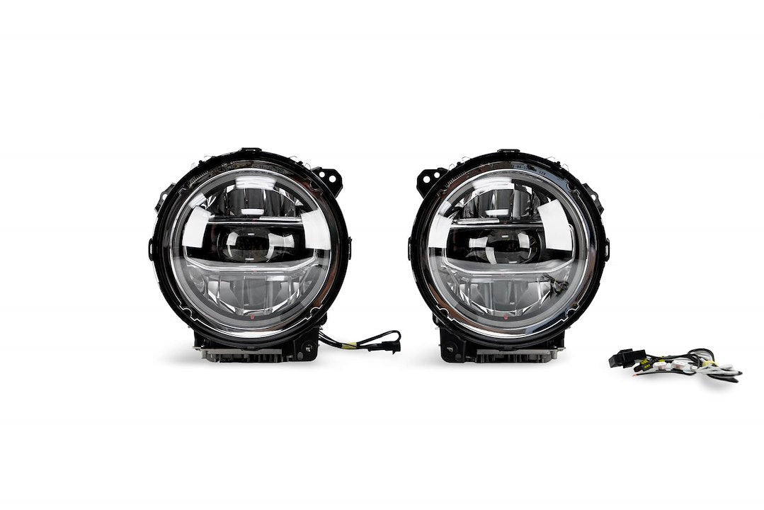 Dv8 Offroad Hlcjl-01 Headlight Assembly||jeep-Jl-Gladiator-Led-Headlights.Jpg||85||dv8hlcjl01||1627659