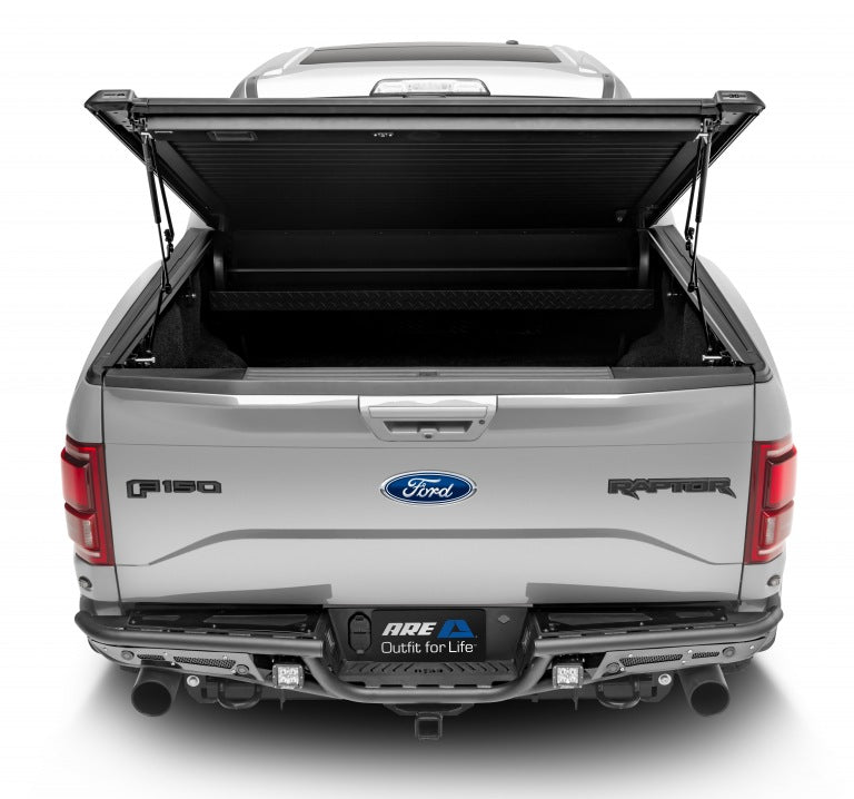 Product of ARE Truck Caps DOUBLE COVER ™ Hard Tilt-Up/ Hard Manual Retractable PA-DC228 Tonneau Cover 