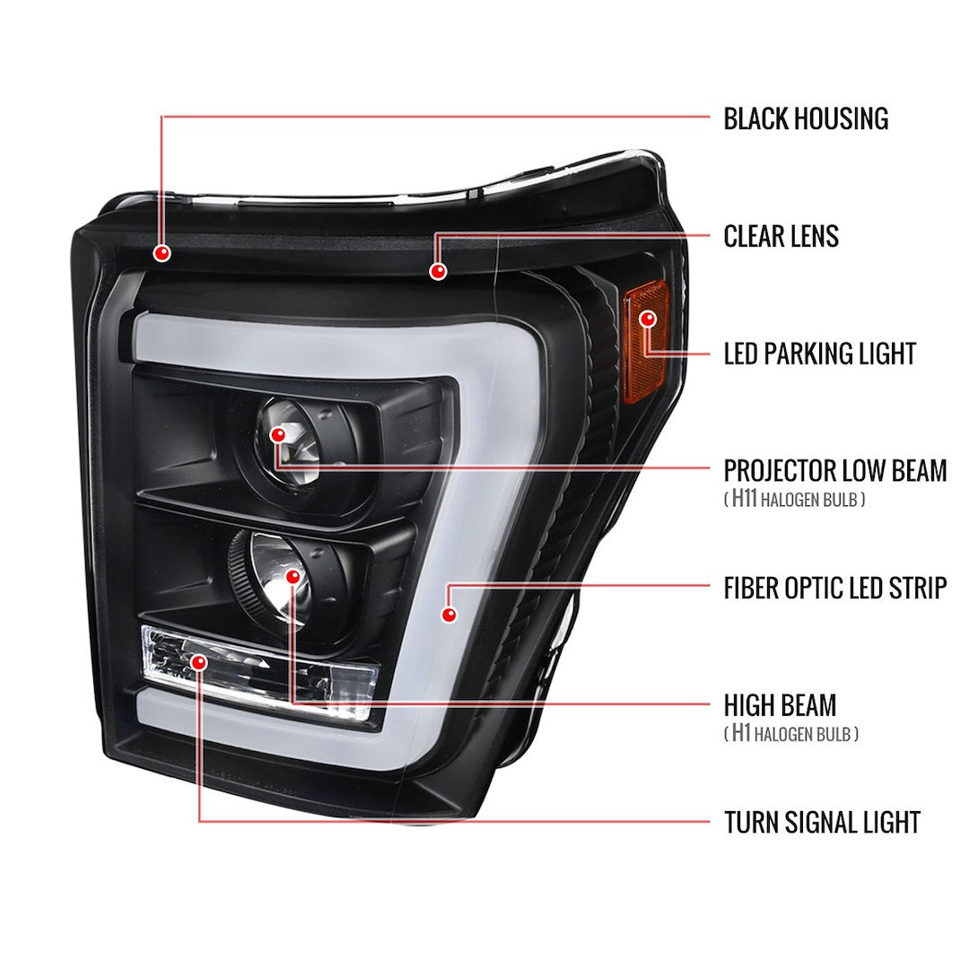 Spec-D Tuning 2lhp-F25011jm-Tm Headlight Assembly||2lhp-F25011jm-Tm_8.Jpg||93||sdtf25011jmtm||1291146