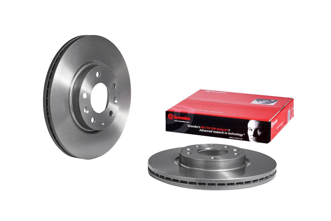 Product of Brembo 09B54311C02 Vented 1 Piece Brake Rotor 