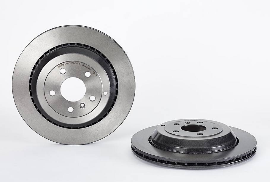 Product of Brembo 09R12421C02 Vented 1 Piece Brake Rotor 