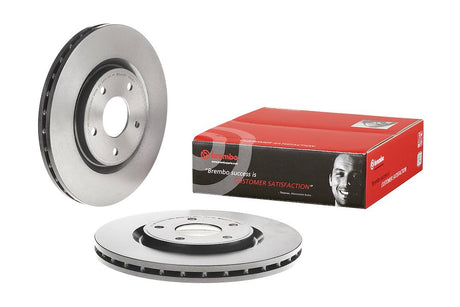 Product of Brembo 09N24811C02 Vented 1 Piece Brake Rotor 