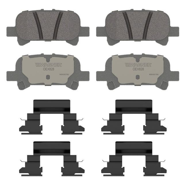 Wagner Brakes Oex828 Brake Pad||oex828.Jpg||85||w66oex828||2222356