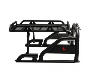Product of Black Horse Offroad WRB-001BK Tubular Powder Coated Steel Truck Bed Bar 