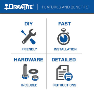 Product of Draw-Tite 24949 Class I Trailer Hitch Rear w/ 1-1/4 Inch Receiver 
