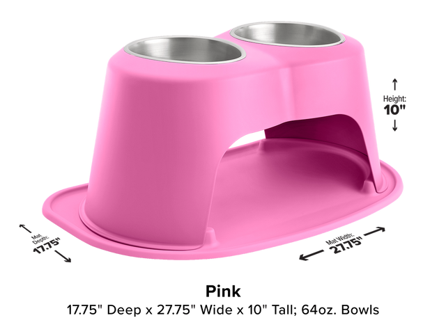 Weathertech (Usa) Dhc6410pkpk Pet Dish||petcomfort_Dh_Cm_6410_Pink.Png||85||w24hc6410pkpk||1505811
