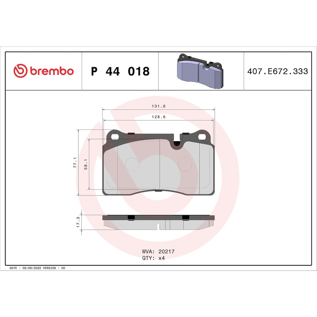 Brembo P44018 Brake Pad||p44018_Drw.Jpg||87||brmp44018||1753174