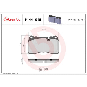Brembo P44018 Brake Pad||p44018_Drw.Jpg||87||brmp44018||1753174