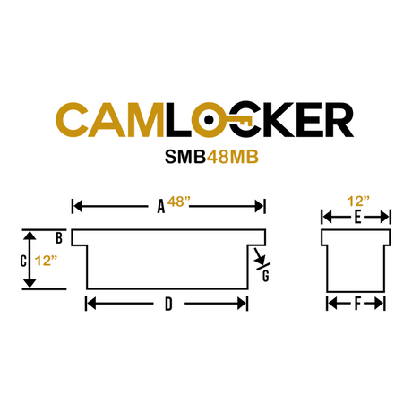 Product of Camlocker SMB48_MB  Toolbox 