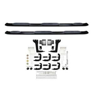 Product of Westin Automotive 21-534725 Black Powder Coated Oval Nerf Bar - Truck Wheel To Wheel 