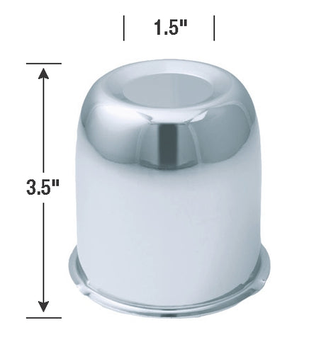 Product of Gorilla HC201 Chrome Plated Silver Wheel Center Cap 