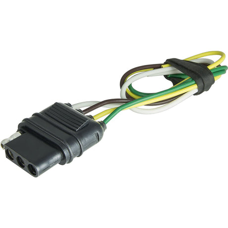 Husky Towing 13190 Trailer Wiring Connector||hus_13190_4 Wire Flat Connector_1.Jpg||85||hus13190||2165078