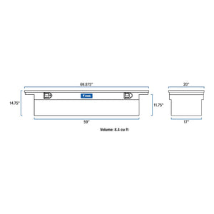 Product of UWS TBS-69-LP-MB Low Profile Toolbox 