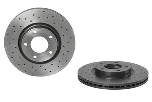 Product of Brembo 0994682XC02 Xtra Vented Cross Drilled 1 Piece Brake Rotor 