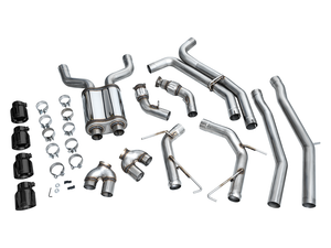 Product of AWE Tuning 3020-43109 Track Edition Cat-Back System Dual Exhaust System Kit 