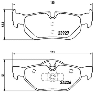 Brembo P06038 Brake Pad||||88||brmp06038||2008893