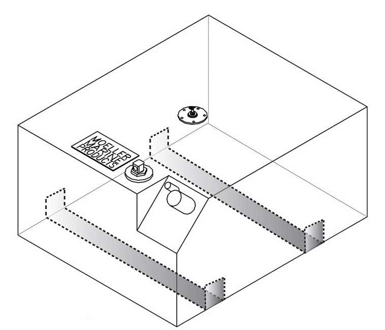 Moeller Marine Products 035731-10 Boat Fuel Tank Hold Down||035731-10.Jpg||85||moe03573110||1093053