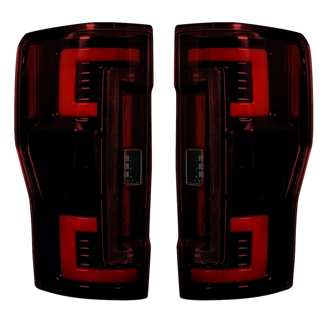 Product of Recon Accessories 264399LEDRD Tail Light Assembly 
