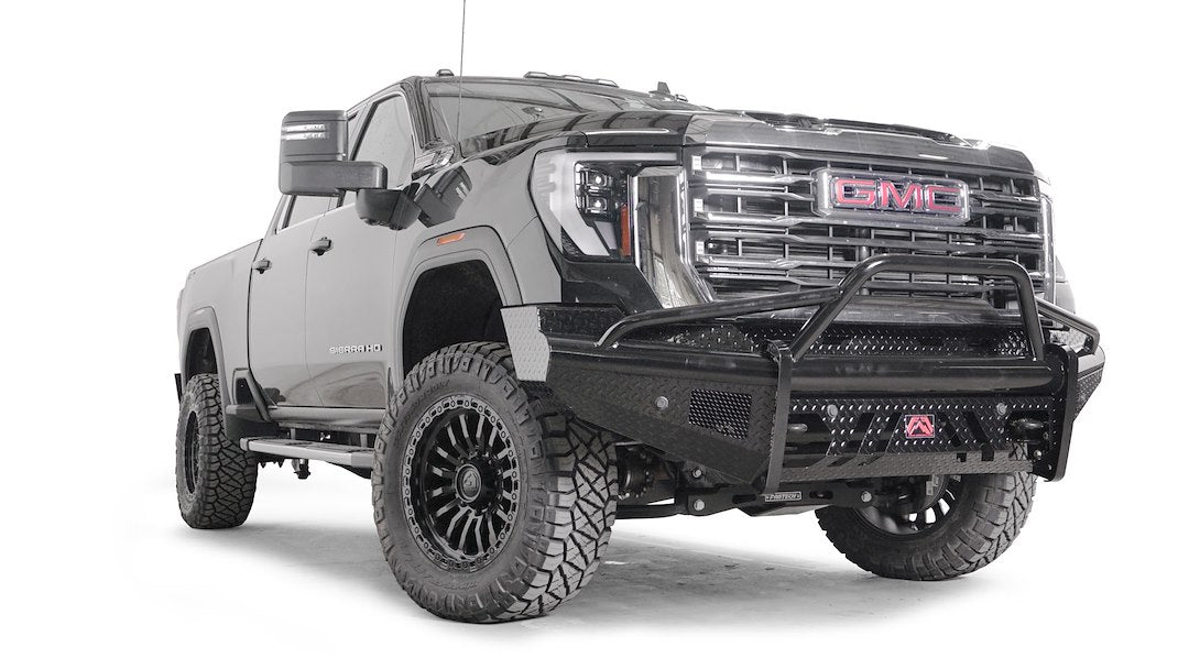Product of Fab Fours GM24-S6262-1 Steel Gloss Powder Coated Bumper 