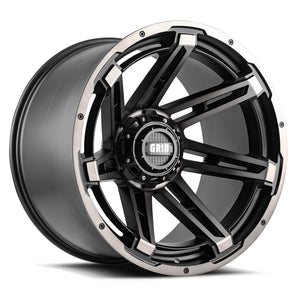 Grid Wheels Gd1220090237t1508 Wheel||gd12-Matte-Black-With-Ddt.Jpg||85||grwb29237t158||1038122