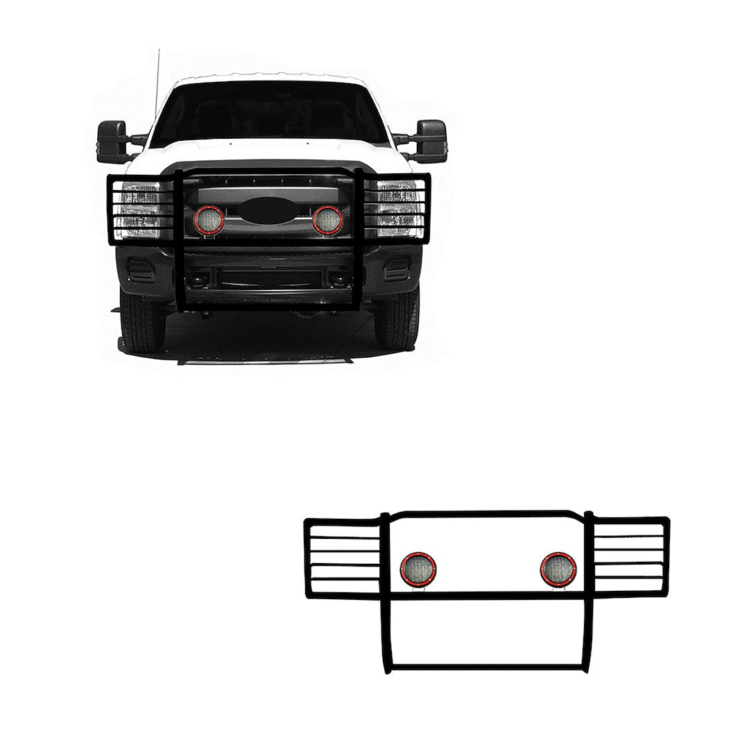 Product of Black Horse Offroad 17FB26MA-PLFR Grille Guard  
