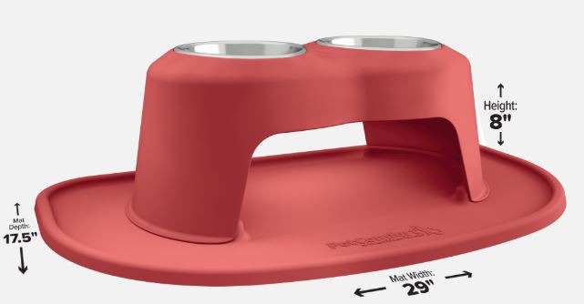 Weathertech (Usa) D3208rdrd Pet Dish||d3208rdrd_1.Jpg||85||w24d3208rdrd||1585633