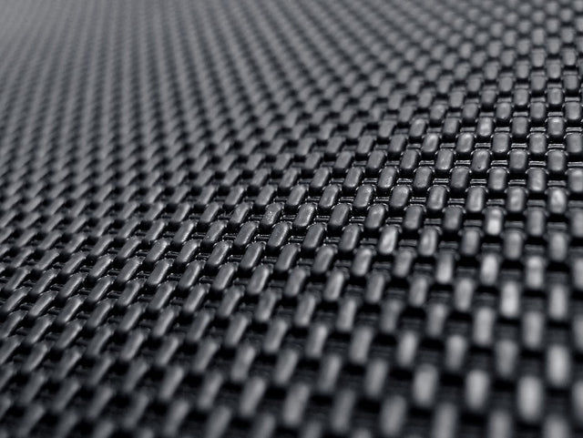 Product of 3D Mats KAGU L1FR13001509 Black Thermoplastic Rubber Of Carbon Fiber Texture Floor Liner 
