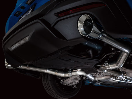 Product of AWE Tuning 3020-32650 Track Edition Cat-Back System Dual Exhaust System Kit 