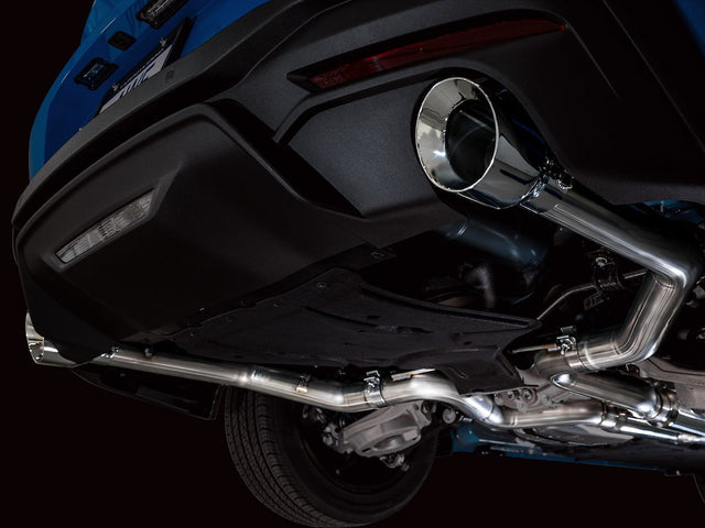 Product of AWE Tuning 3020-32650 Track Edition Cat-Back System Dual Exhaust System Kit 